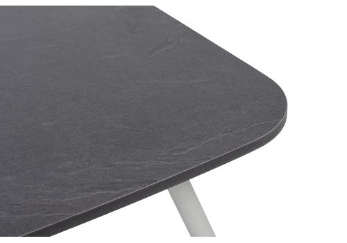  "Верона" журнальный стол из HPL 120х65, H40, каркас светло-серый (RAL 7035) муар, цвет столешницы "серый гранит", фото 6 