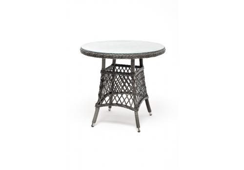  "Эспрессо–80 R" обеденная группа плетеная, цвет графит, фото 6 