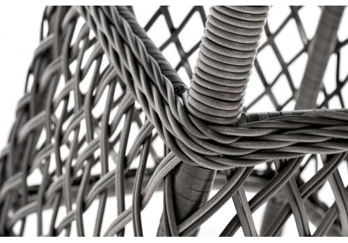  "Эспрессо–80 R" обеденная группа плетеная, цвет графит, фото 10 