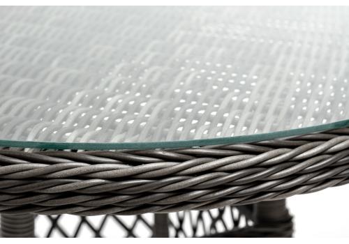  "Эспрессо–80 R" обеденная группа плетеная, цвет графит, фото 11 