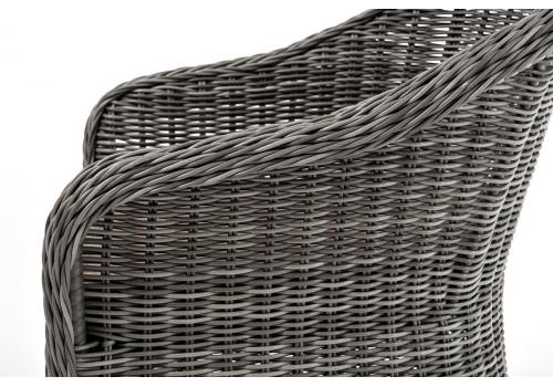  "Эспрессо–80 R" обеденная группа плетеная, цвет графит, фото 14 