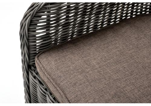  "Эспрессо–80 R" обеденная группа плетеная, цвет графит, фото 17 