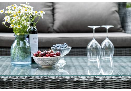  "Капучино Сингл" лаунж-зона из искусственного ротанга, цвет графит, фото 6 