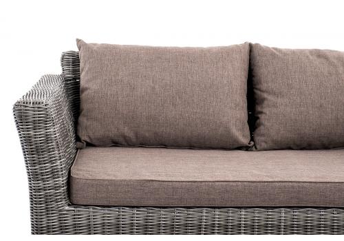  "Капучино Сингл" лаунж-зона из искусственного ротанга, цвет графит, фото 17 