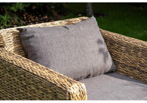  "Капучино Сингл" лаунж-зона из искусственного ротанга (гиацинт), цвет соломенный, фото 6 