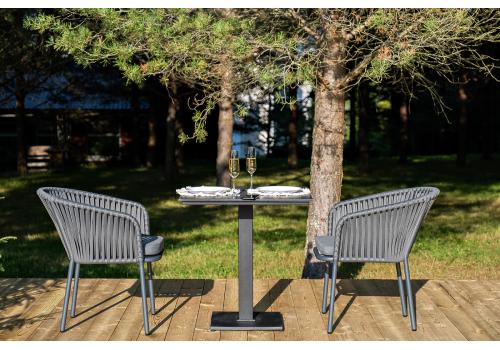  "Каффе" обеденная группа на 2 персоны, цвет "серый гранит", фото 3 