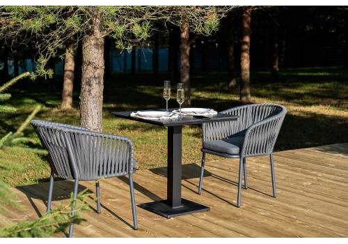  "Каффе" обеденная группа на 2 персоны, цвет "серый гранит", фото 4 