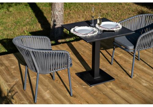  "Каффе" обеденная группа на 2 персоны, цвет "серый гранит", фото 7 