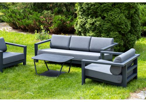  "Гранада" лаунж-зона из алюминия со столиком из HPL, фото 7 