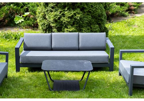  "Гранада" лаунж-зона из алюминия со столиком из HPL, фото 9 