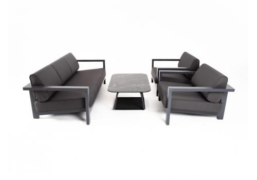  "Гранада" лаунж-зона из алюминия со столиком из HPL, фото 19 