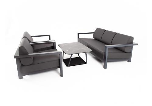  "Гранада" лаунж-зона из алюминия со столиком из HPL, фото 20 