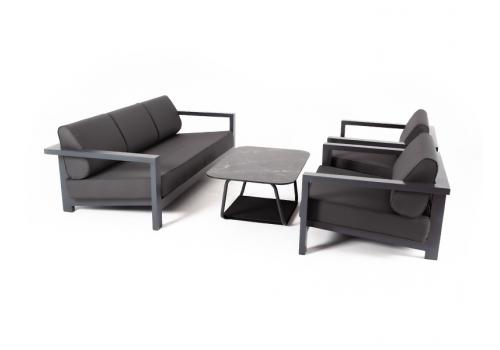  "Гранада" лаунж-зона из алюминия со столиком из HPL, фото 21 