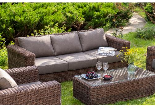  "Боно" лаунж-зона из искусственного ротанга, цвет коричневый, фото 37 