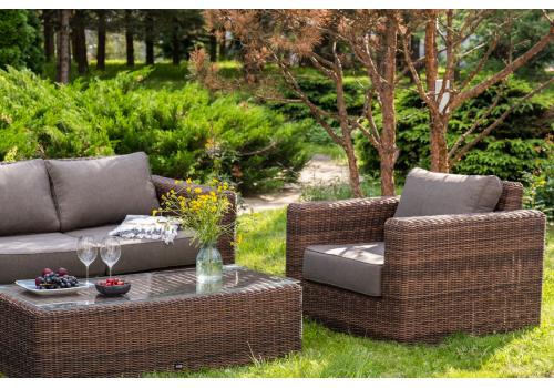  "Боно" лаунж-зона из искусственного ротанга, цвет коричневый, фото 39 