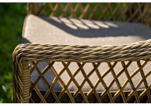  "Сицилия" обеденная группа плетеная, цвет соломенный, фото 8 