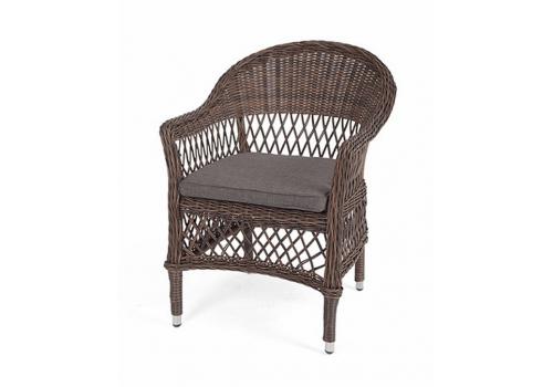  "Сицилия" плетеный стул из искусственного ротанга, цвет коричневый, фото 1 