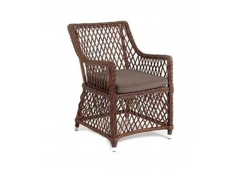  "Латте" плетеное кресло из искусственного ротанга, цвет коричневый, фото 3 