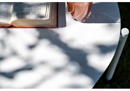  "Диего" лаунж-зона 4-местная плетеная из роупа (веревки), каркас алюминиевый белый, роуп бежевый, фото 13 