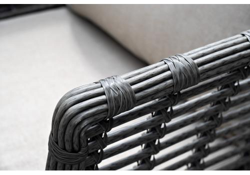  "Валенсия" лаунж-зона из искусственного ротанга, цвет серый, фото 10 