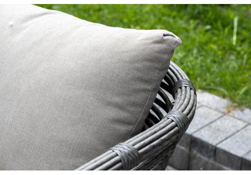  "Валенсия" лаунж-зона из искусственного ротанга, цвет серый, фото 11 