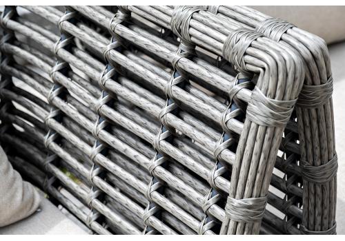  "Валенсия" лаунж-зона из искусственного ротанга, цвет серый, фото 12 