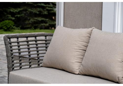  "Валенсия" лаунж-зона из искусственного ротанга, цвет серый, фото 13 