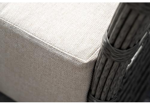  "Валенсия" лаунж-зона из искусственного ротанга, цвет серый, фото 15 