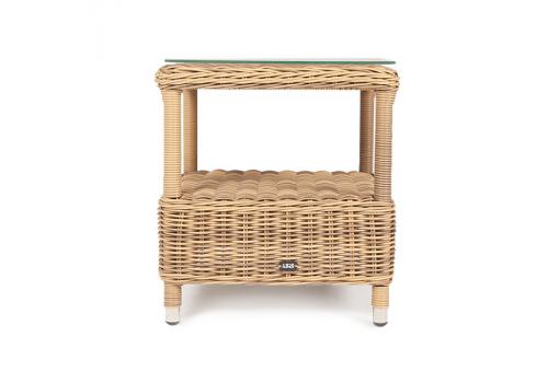  "Форио" столик кофейный из искусственного ротанга, цвет соломенный, фото 3 