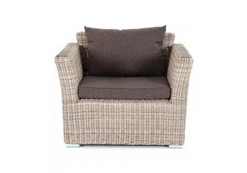  "Капучино" кресло из искусственного ротанга, цвет бежевый, фото 2 