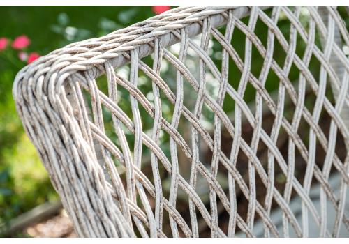  "Латте" плетеное кресло из искусственного ротанга, цвет бежевый, фото 10 