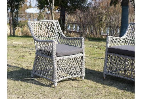  "Латте" плетеное кресло из искусственного ротанга, цвет бежевый, фото 14 