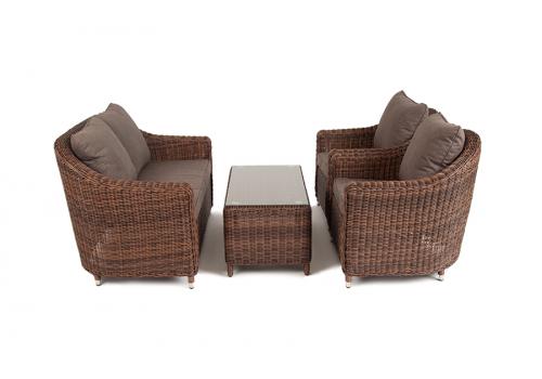  "Кон Панна" лаунж-зона из искусственного ротанга, цвет коричневый, фото 11 