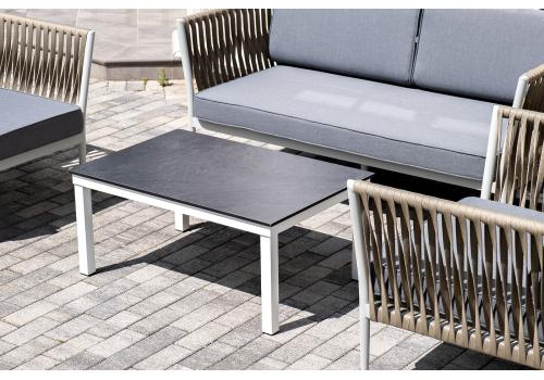  "Касабланка" лаунж-зона плетеная из роупа 4-местная, цвет серый, фото 15 