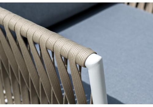  "Касабланка" лаунж-зона плетеная из роупа 4-местная, цвет серый, фото 20 