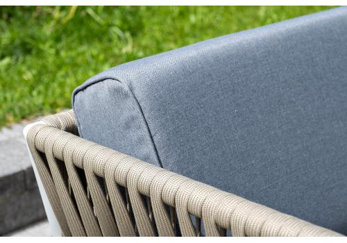  "Касабланка" лаунж-зона плетеная из роупа 4-местная, цвет серый, фото 21 