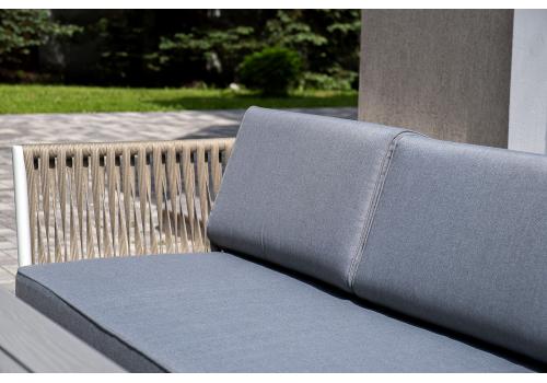  "Касабланка" лаунж-зона плетеная из роупа 4-местная, цвет серый, фото 26 
