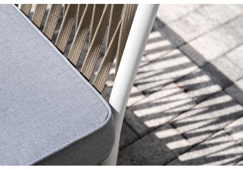  "Касабланка" лаунж-зона плетеная из роупа 4-местная, цвет серый, фото 27 