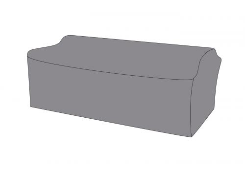  Защитный чехол на диван Кальяри, трехместный 212,5×88×68, цвет светло-серый, фото 1 