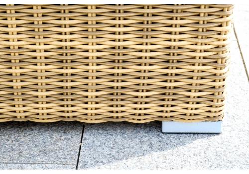  "Порту" сундук водонепроницаемый из искусственного ротанга, цвет соломенный, фото 11 