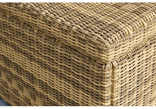  "Порту" сундук водонепроницаемый из искусственного ротанга, цвет соломенный, фото 12 