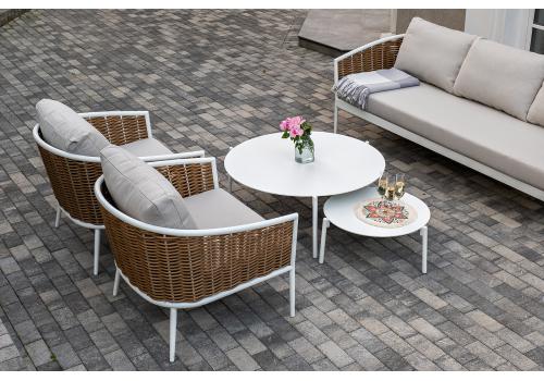  "Тоскана" лаунж-зона из искусственного ротанга, цвет соломенный, фото 38 