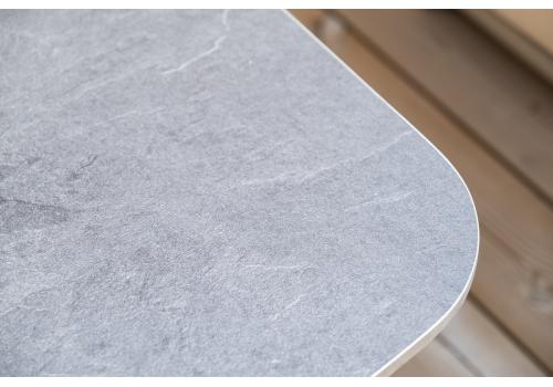  "Форли" лаунж-зона 4-местная плетеная из роупа (веревки), каркас алюминиевый светло-серый, роуп серо-коричневый, фото 26 