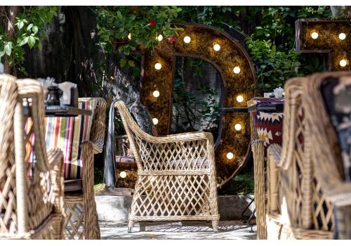  "Латте" плетеное кресло из искусственного ротанга, цвет соломенный, фото 199 