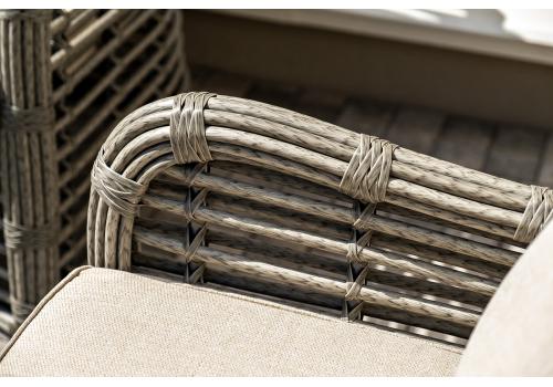 "Ницца" лаунж-зона из искусственного ротанга, цвет бронзовый, фото 66 
