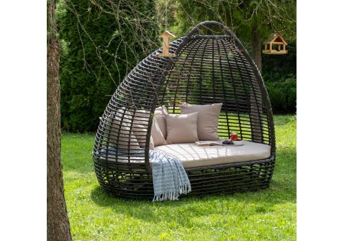  "Тенерифе" плетеная кровать, цвет бронзовый, фото 11 