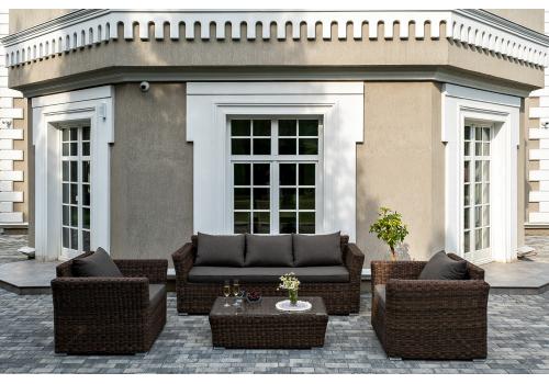  "Капучино" лаунж-зона из искусственного ротанга, цвет коричневый, фото 2 