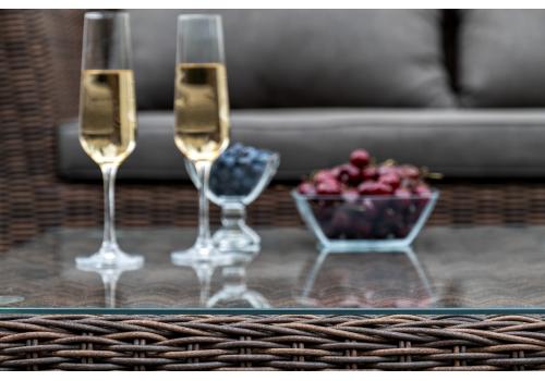  "Капучино" лаунж-зона из искусственного ротанга, цвет коричневый, фото 14 