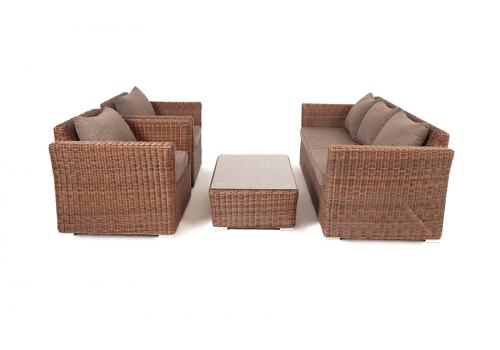  "Капучино" лаунж-зона из искусственного ротанга, цвет коричневый, фото 16 