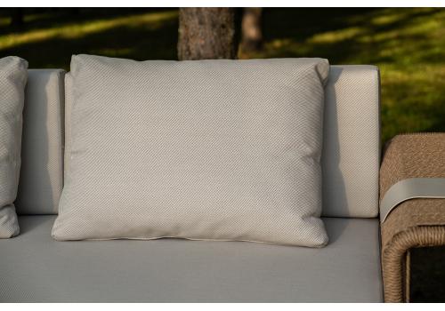  "Мальдивы" лаунж-зона из искусственного ротанга, цвет соломенный, фото 15 